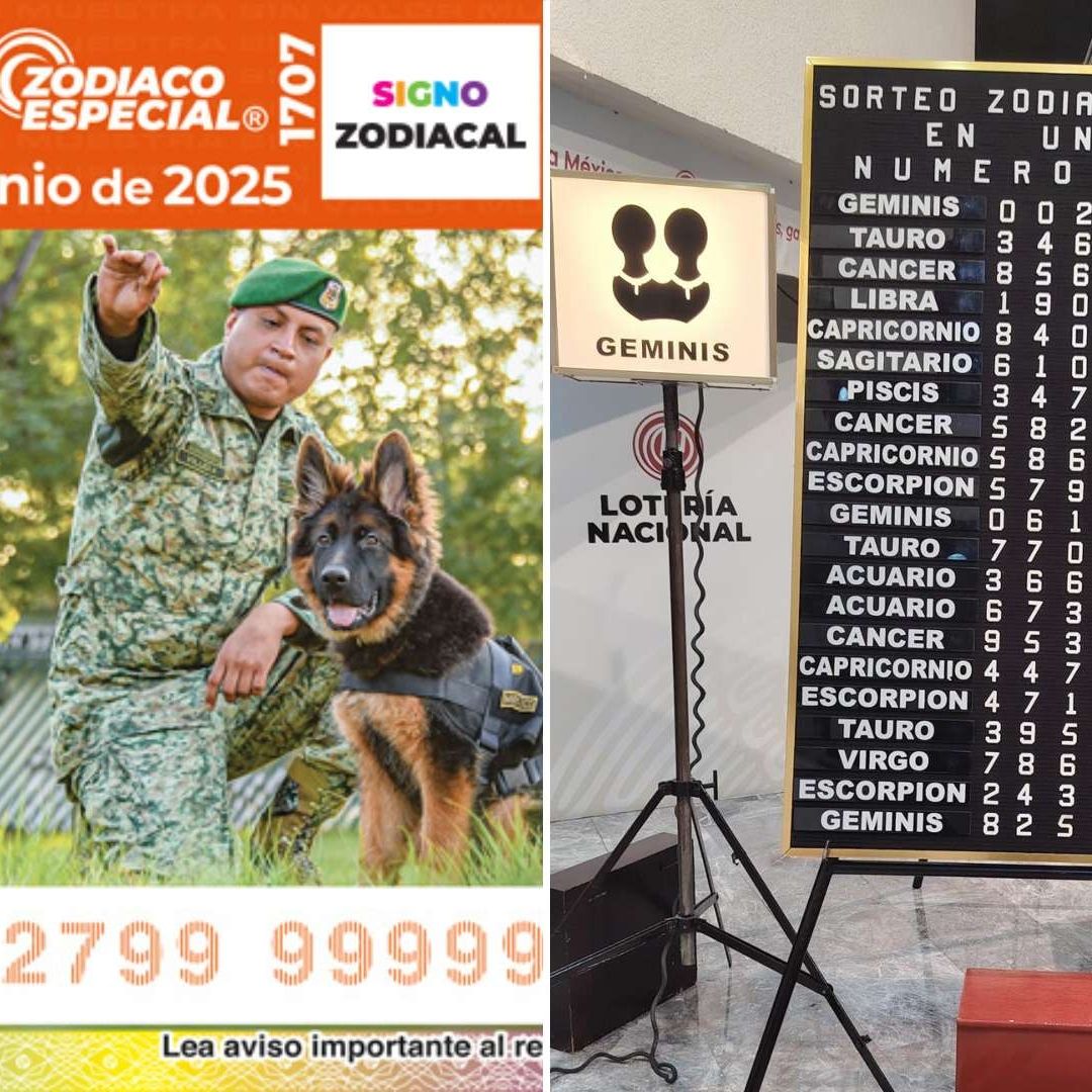 Consulta en qué estado cayó el Premio Mayor de 11 millones de pesos de la Lotería Nacional en su Sorteo Zodiaco Especial 1707