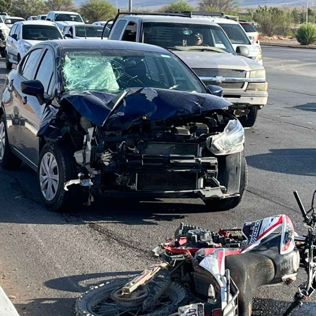 Motociclista Muere en Accidente Sobre la Vialidad Sacramento en Chihuahua