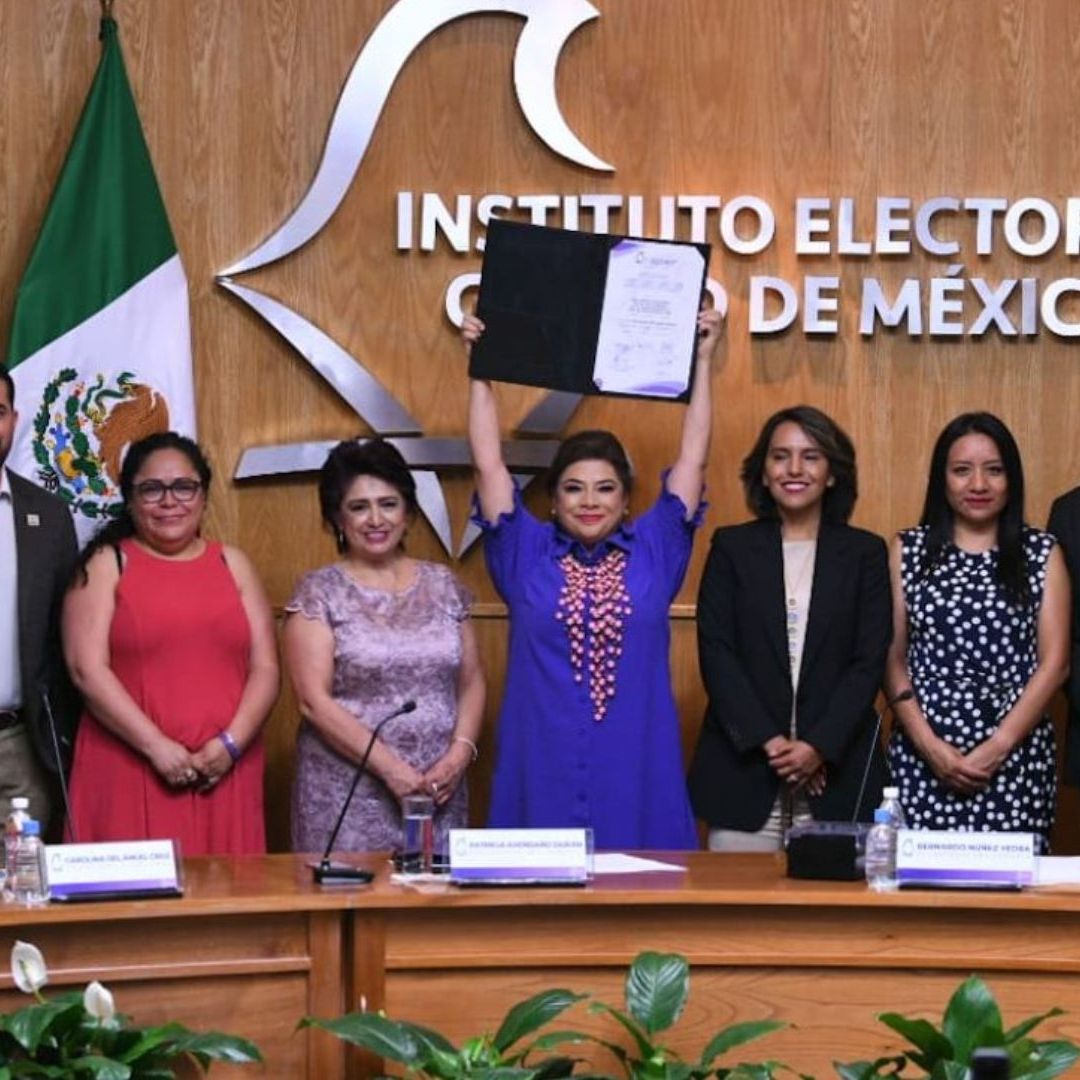 Brugada recibe constancia como Jefa de Gobierno de CDMX