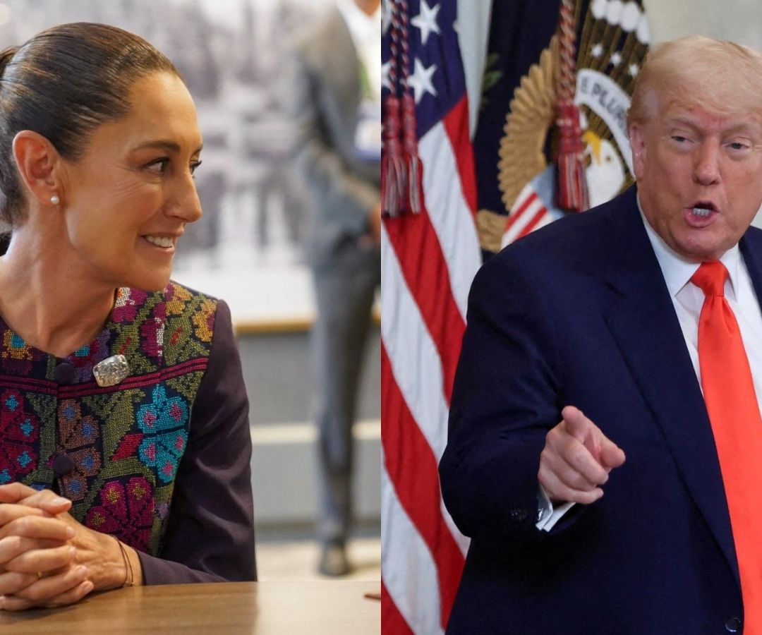 Claudia Sheinbaum Pardo y Donald Trump.