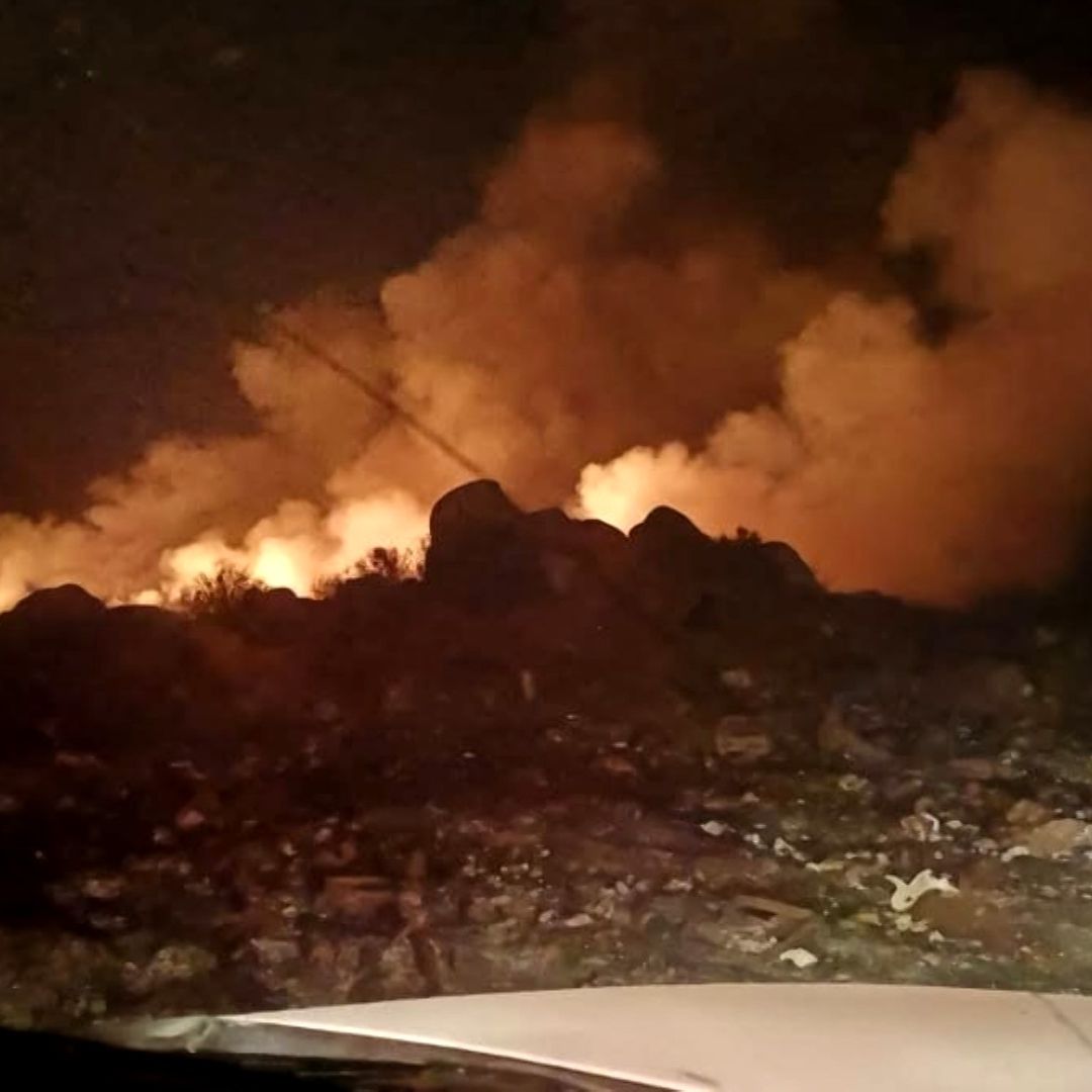 Incendio en Basurero No Fue Atendido por Falta de Recursos