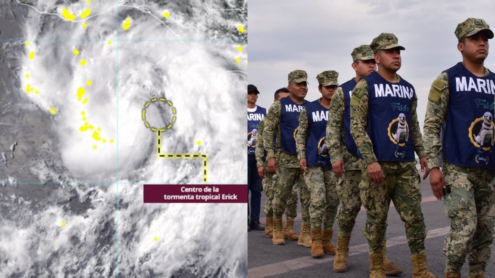 Autoridades se preparan ante impacto de tormenta tropical Erick.