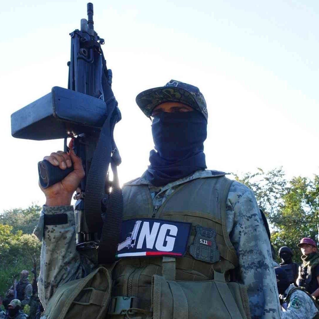 Grupo Operativo Lagarto, brazo armado del Cártel Jalisco Nueva Generación (CJNG),