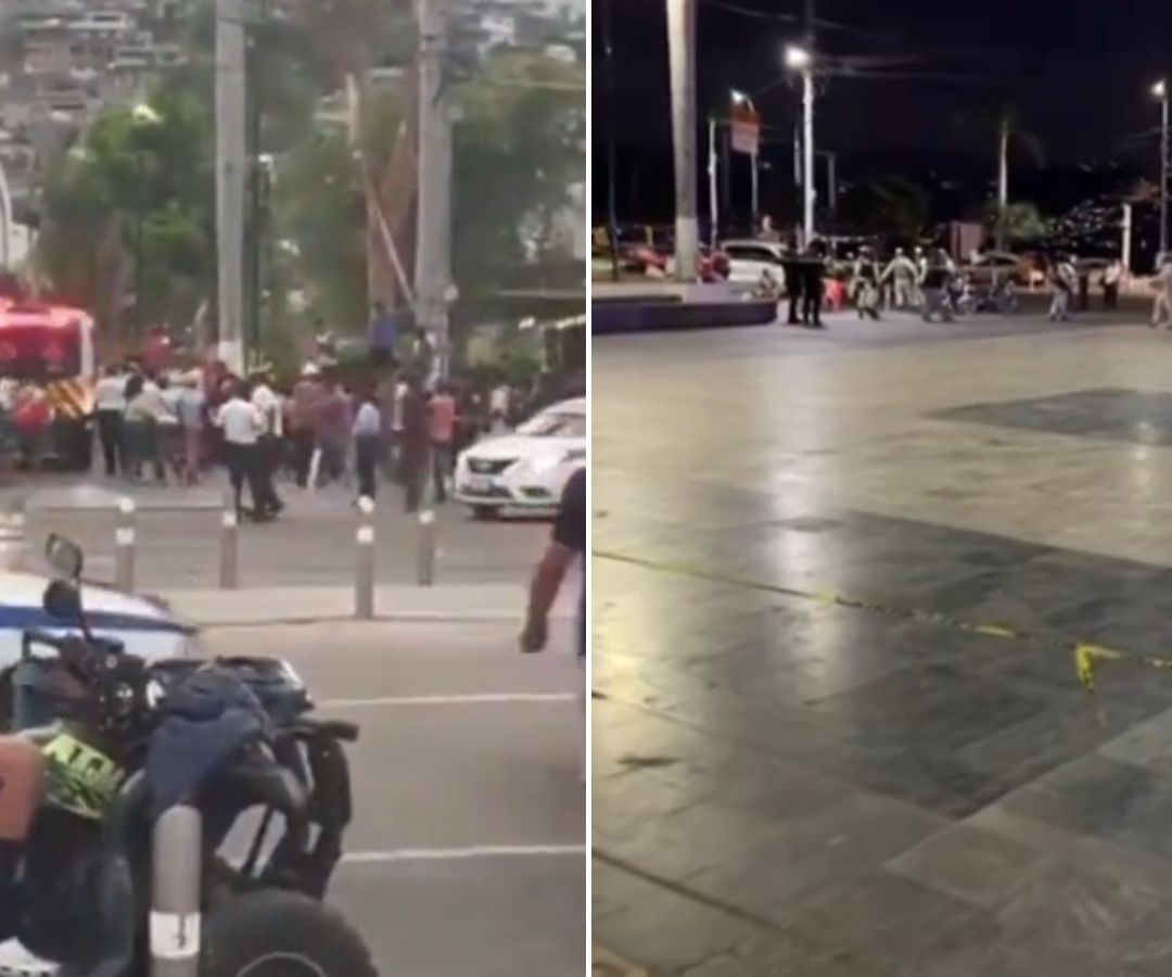 Explosión en Zócalo de Acapulco, Guerrero, Deja Cuatro Heridos
