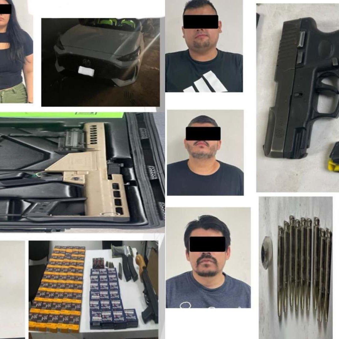 Autoridades Detuvieron a Personas y Aseguraron Armas en Diferentes Hechos en Sonora
