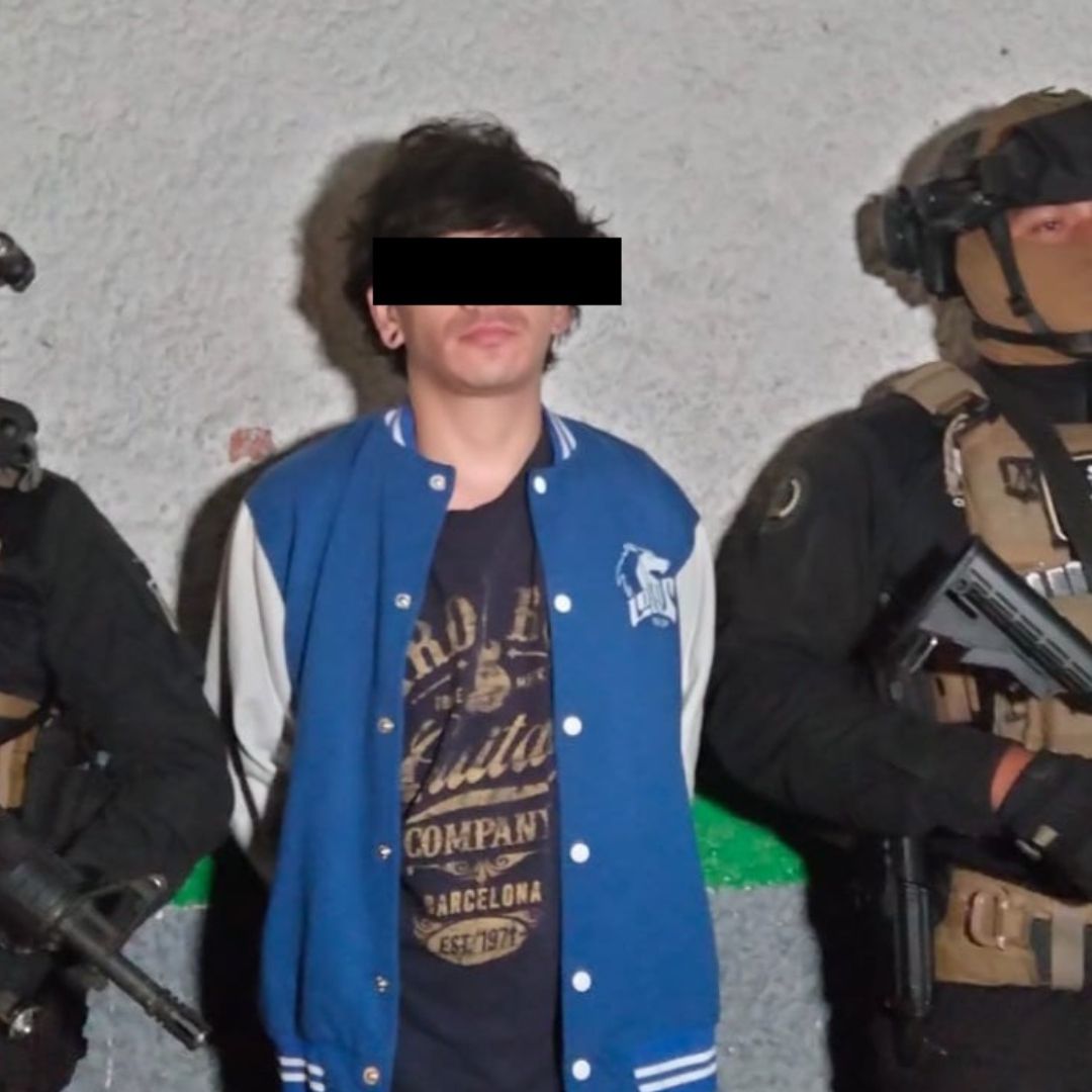 Aldo “N”, El Puki, acusado de ser de los principales vendedores de droga en CU de UNAM. Foto: SSC-CDMX