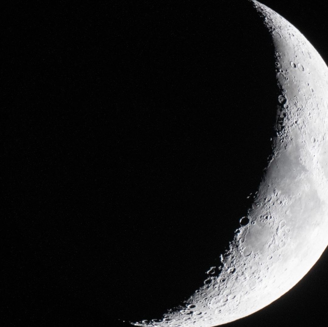 Conjunción entre Saturno y la Luna