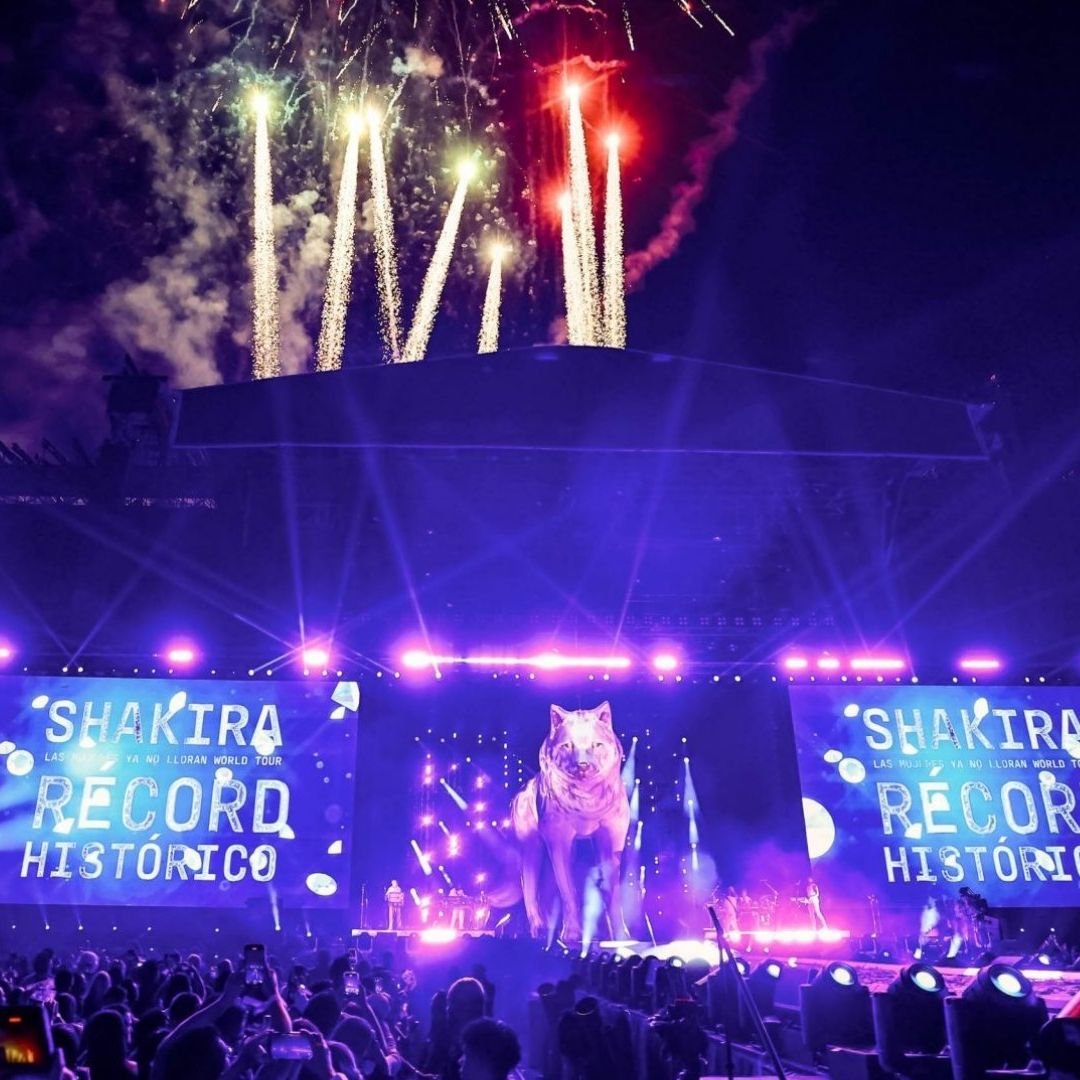 Shakira nuevo récord Estadio GNP Seguros