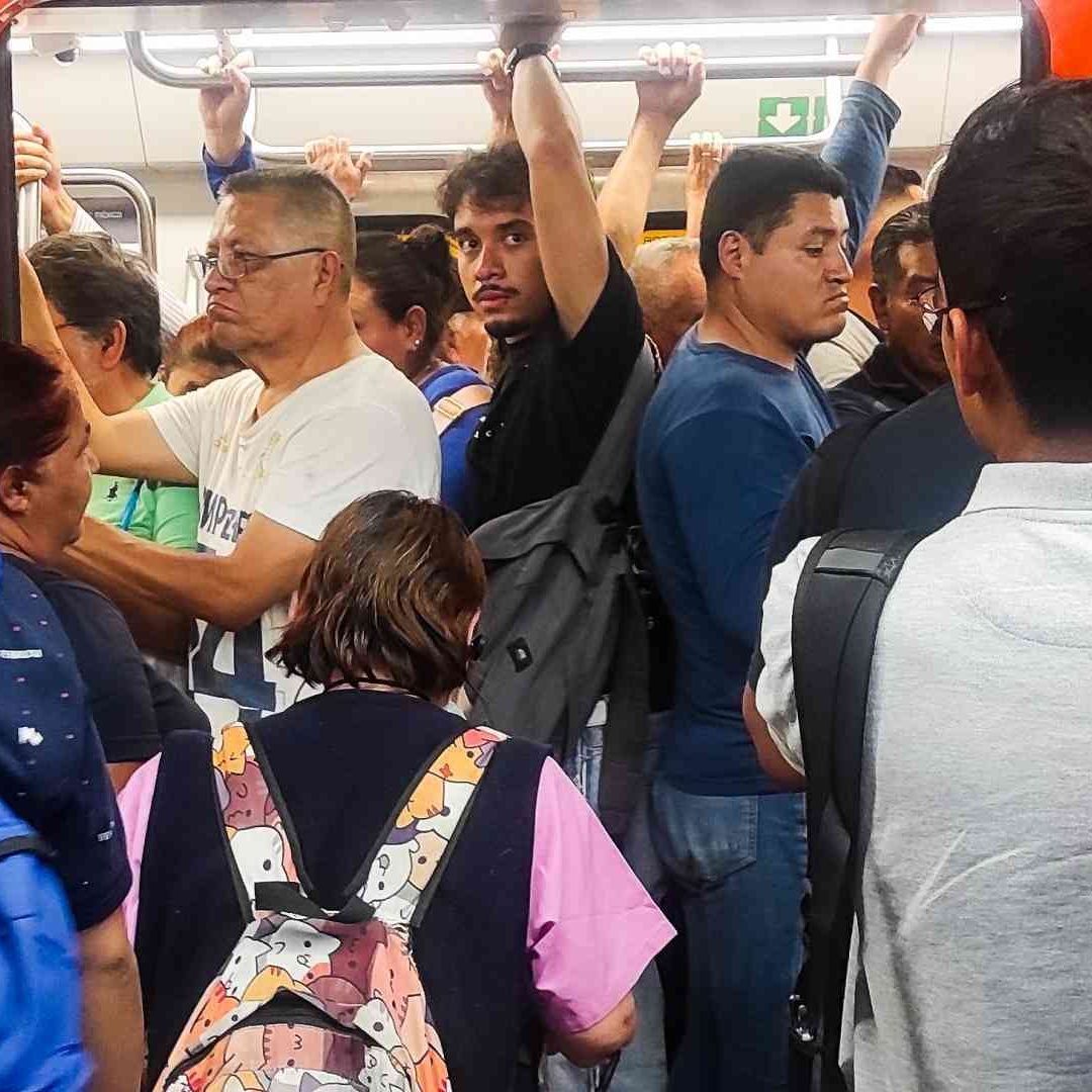 Usuarios del Metro CDMX