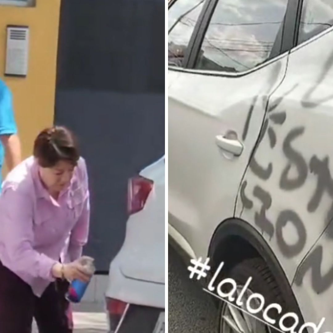 ¿Buenos Vecinos? Mujer Graffitea Camioneta que Estacionaron Frente a su Casa
