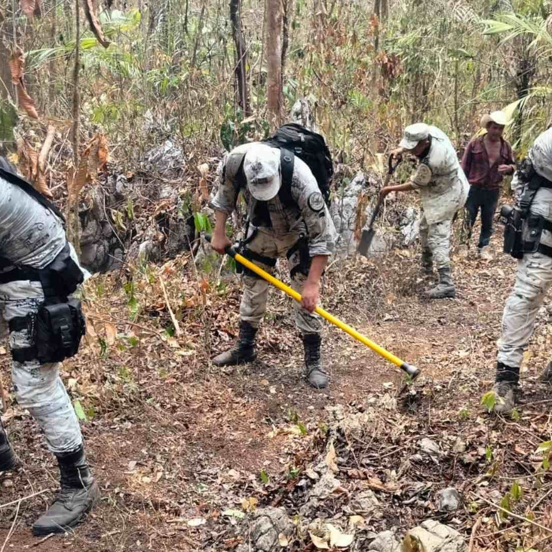 En este caso 38 personas trabajan en las labores de control y sofocamiento de la conflagración.