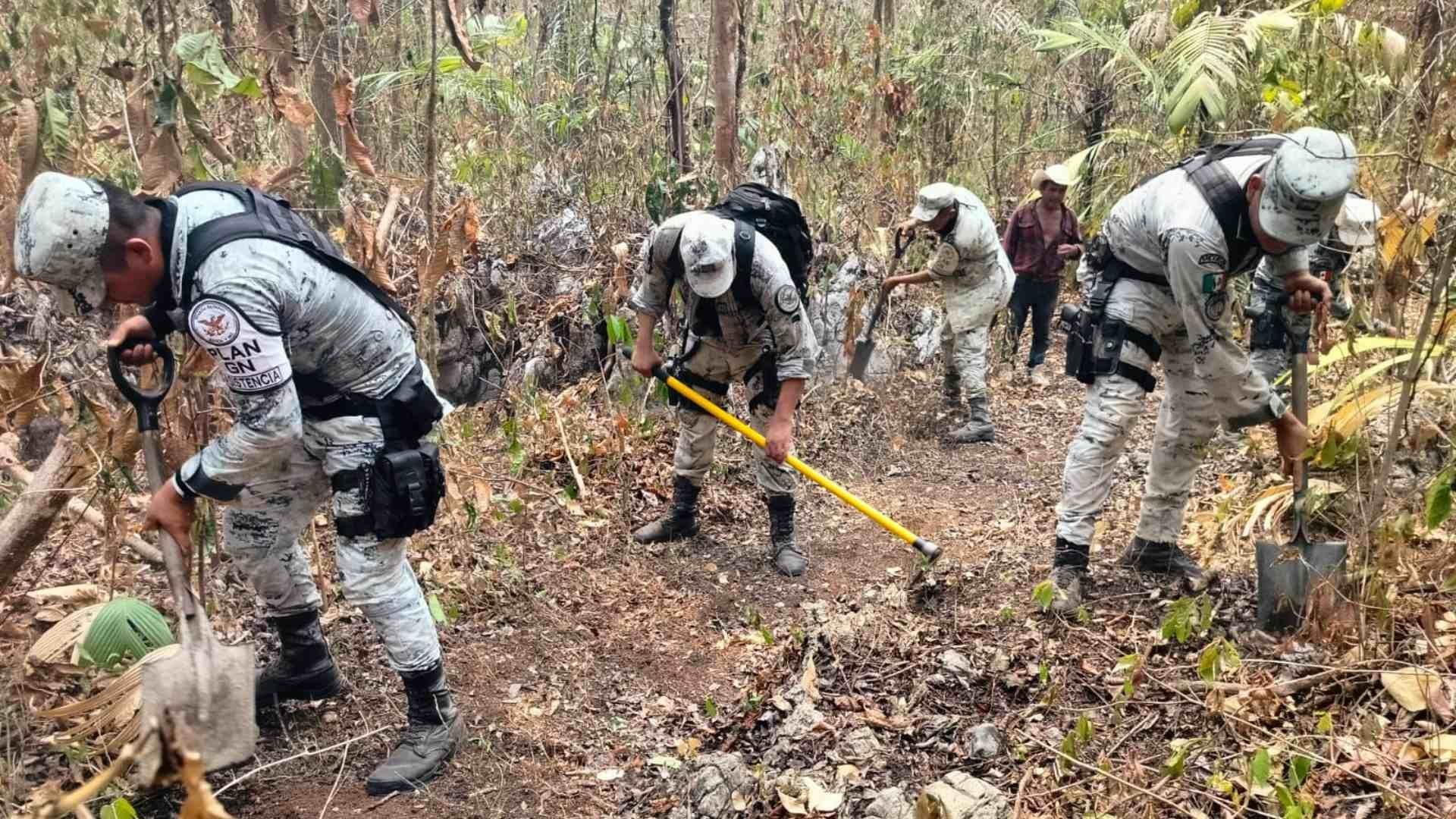 En este caso 38 personas trabajan en las labores de control y sofocamiento de la conflagración.