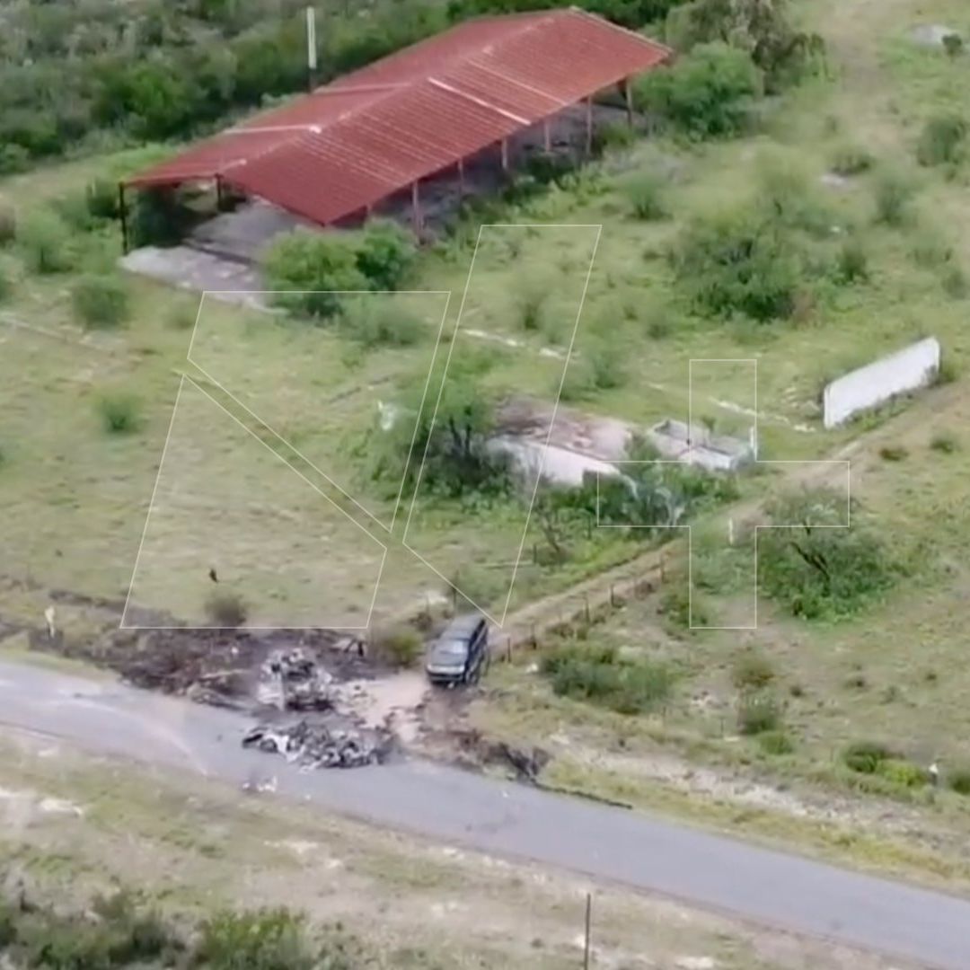 Presunto campamento de personas desaparecidas en Los Ramones, Nuevo León