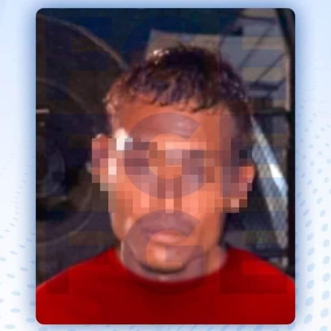 Jannay “N” al momento  de su detención.