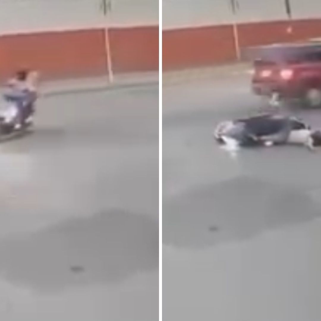 ¿Imprudencia o Accidente? Conductor Atropella a Motociclista Embarazada en Morelos