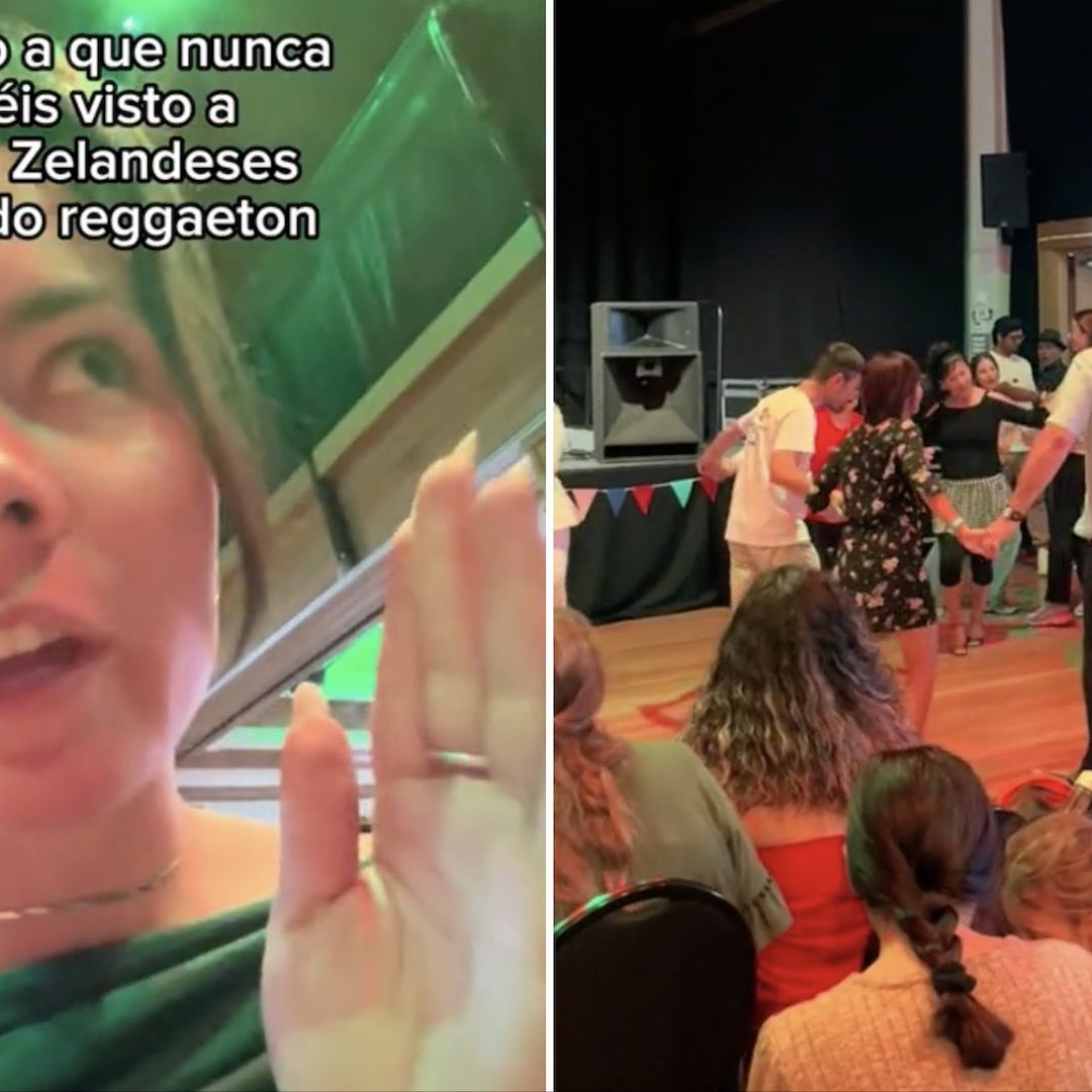 Mujer grabó cómo bailan reguetón en Nueva Zelanda