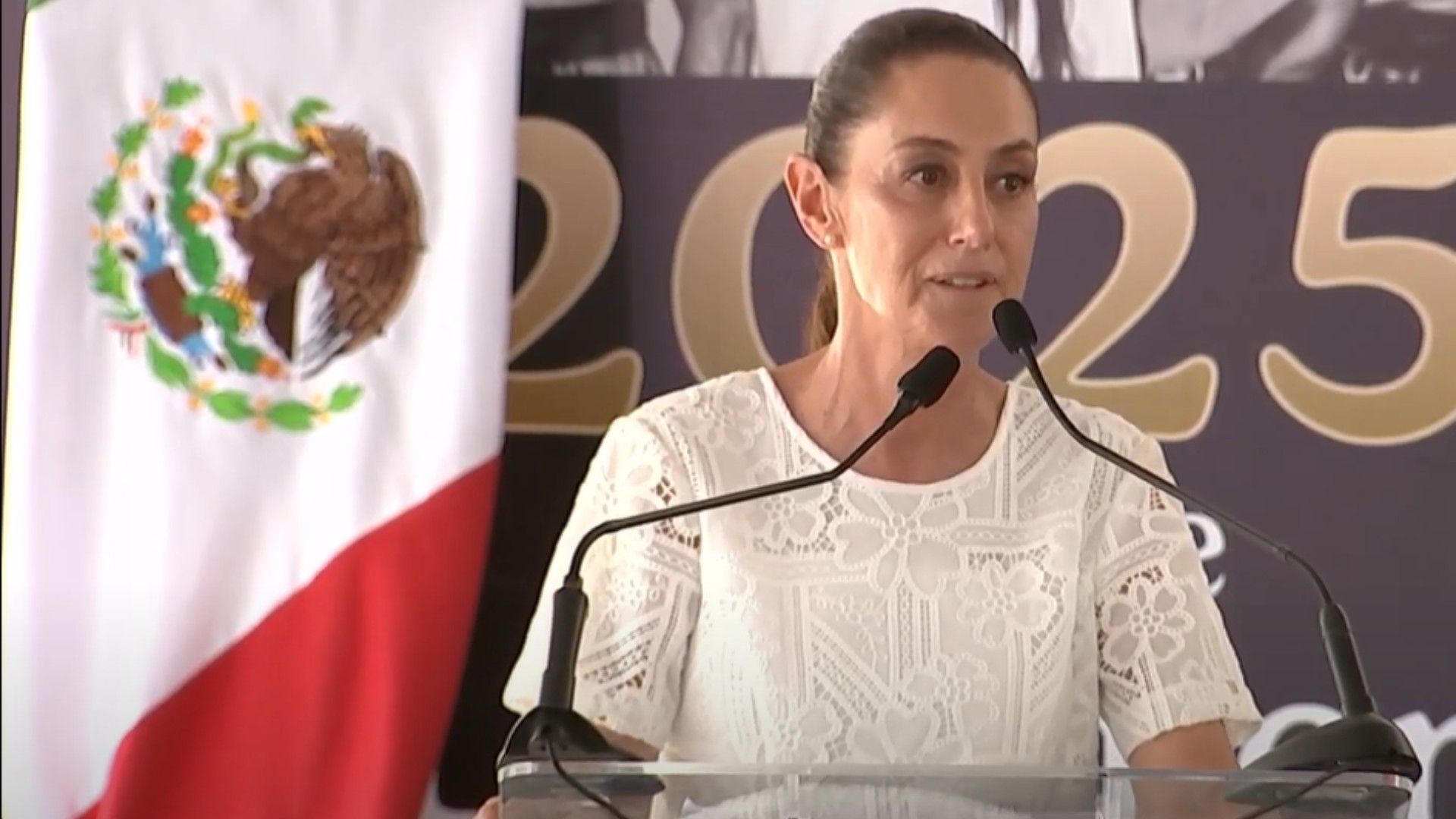 Sheinbaum destacó el papel de la comunidad migrante.