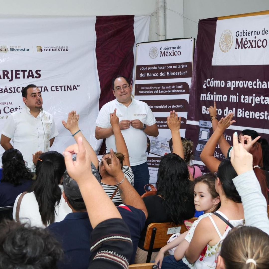 Estos apellidos cobran pago becas Benito Juárez y Rita Cetina hoy