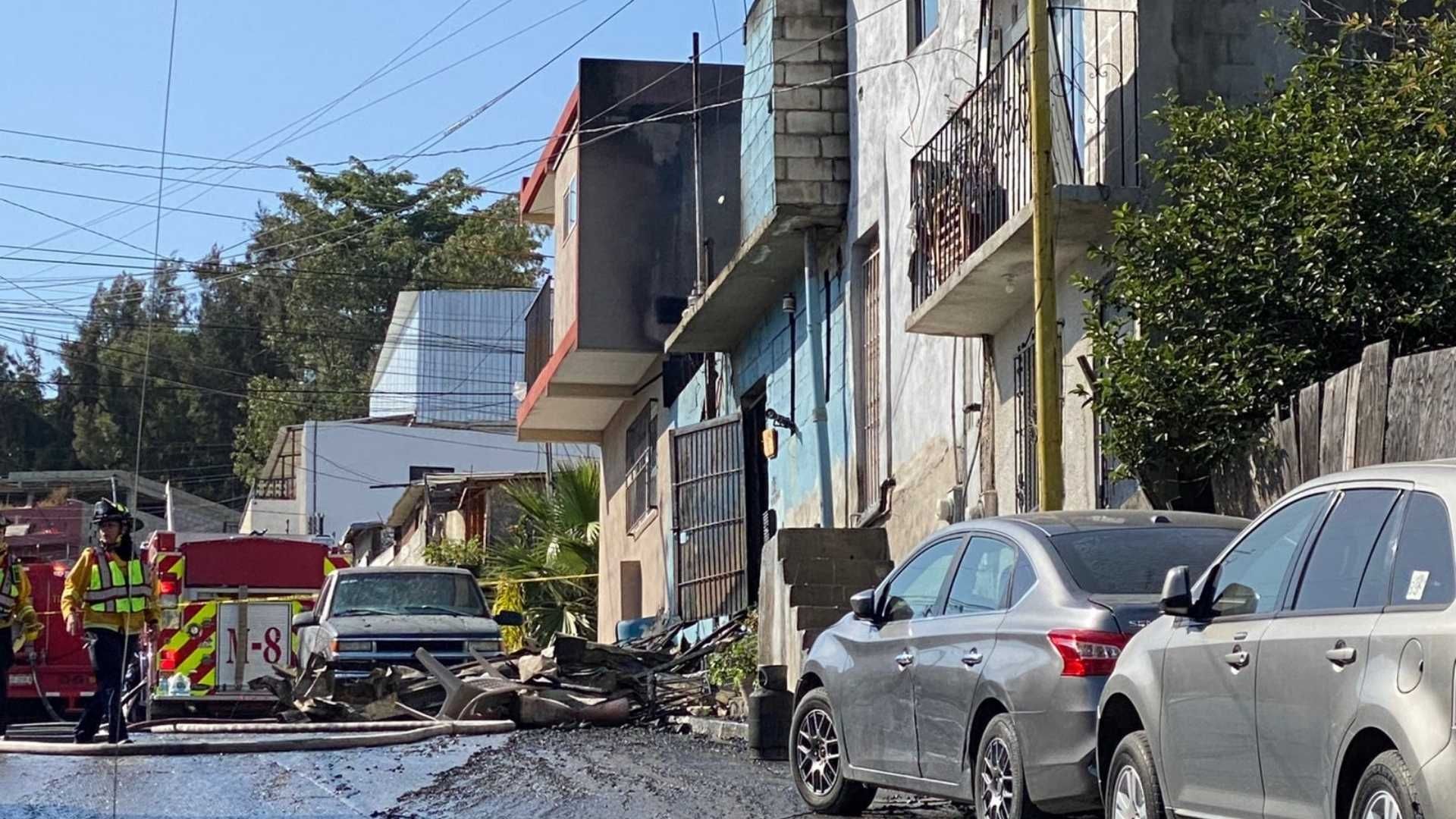 Hallan Sin Vida a Adulta Mayor en Incendio de Vivienda en Tijuana