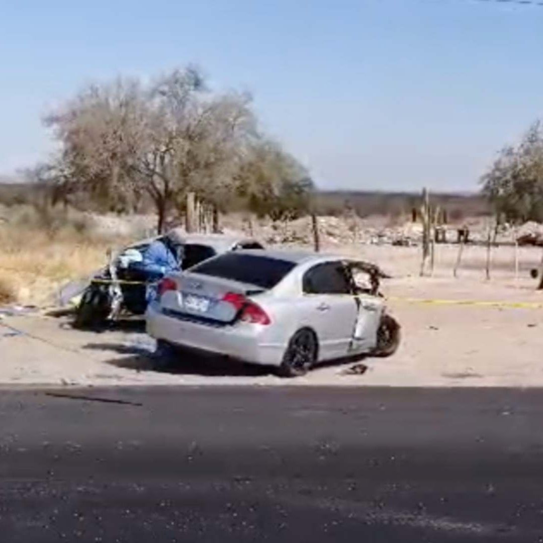 Muere Mujer en Accidente en la Carretera 26 a la Salida de Hermosillo