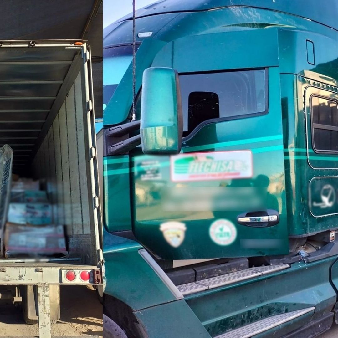 Rescatan a Migrantes Africanos Dentro de Tráiler en Retén Cucapah en San Luis Río Colorado