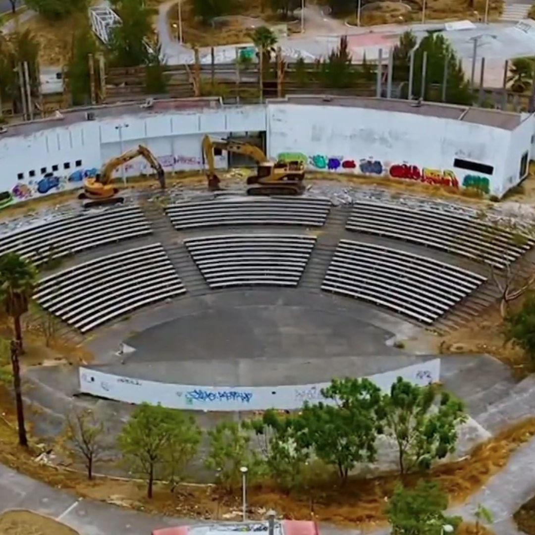 En Tepic, Nayarit, Desmantelan Ciudad de las Artes para Construir Estadio