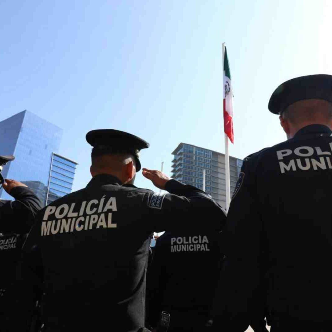 Elementos de la Policía Municipal de Querétaro