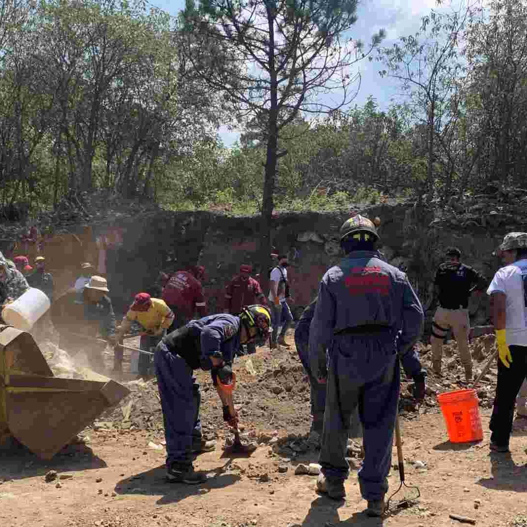 Jornada de búsqueda para Pamela Gallardo Volante en el Ajusco, CDMX