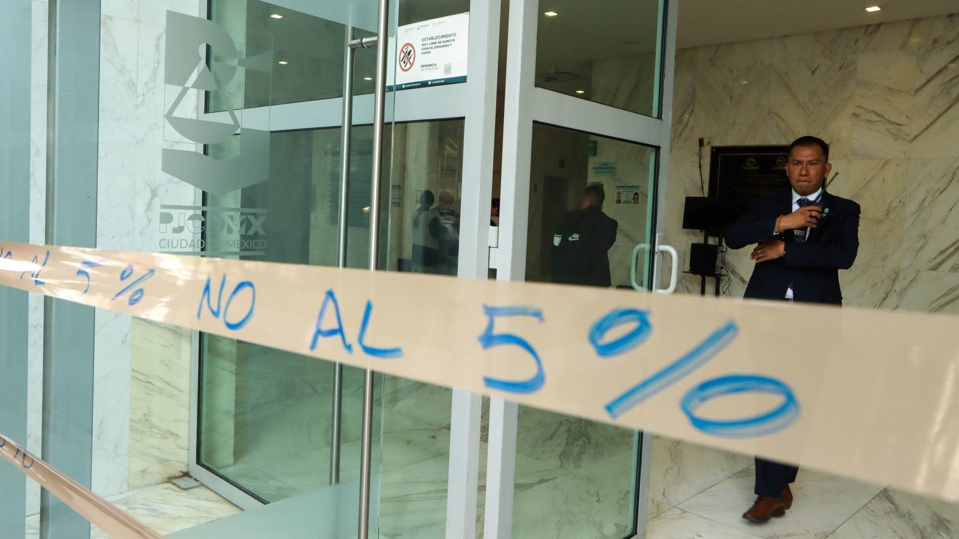 Juzgados de CDMX cerrados por paro de trabajadores
