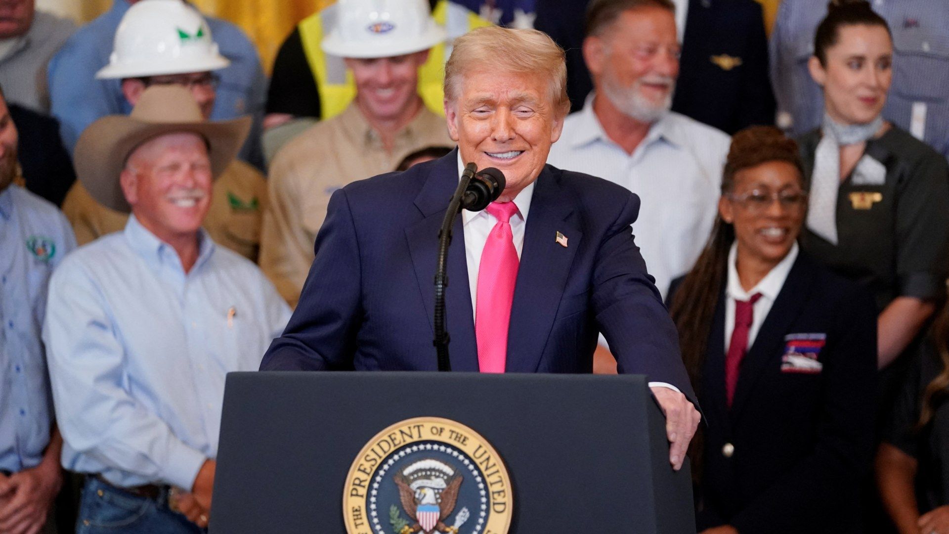 Donald Trump promociona proyecto de ley desde la Casa Blanca