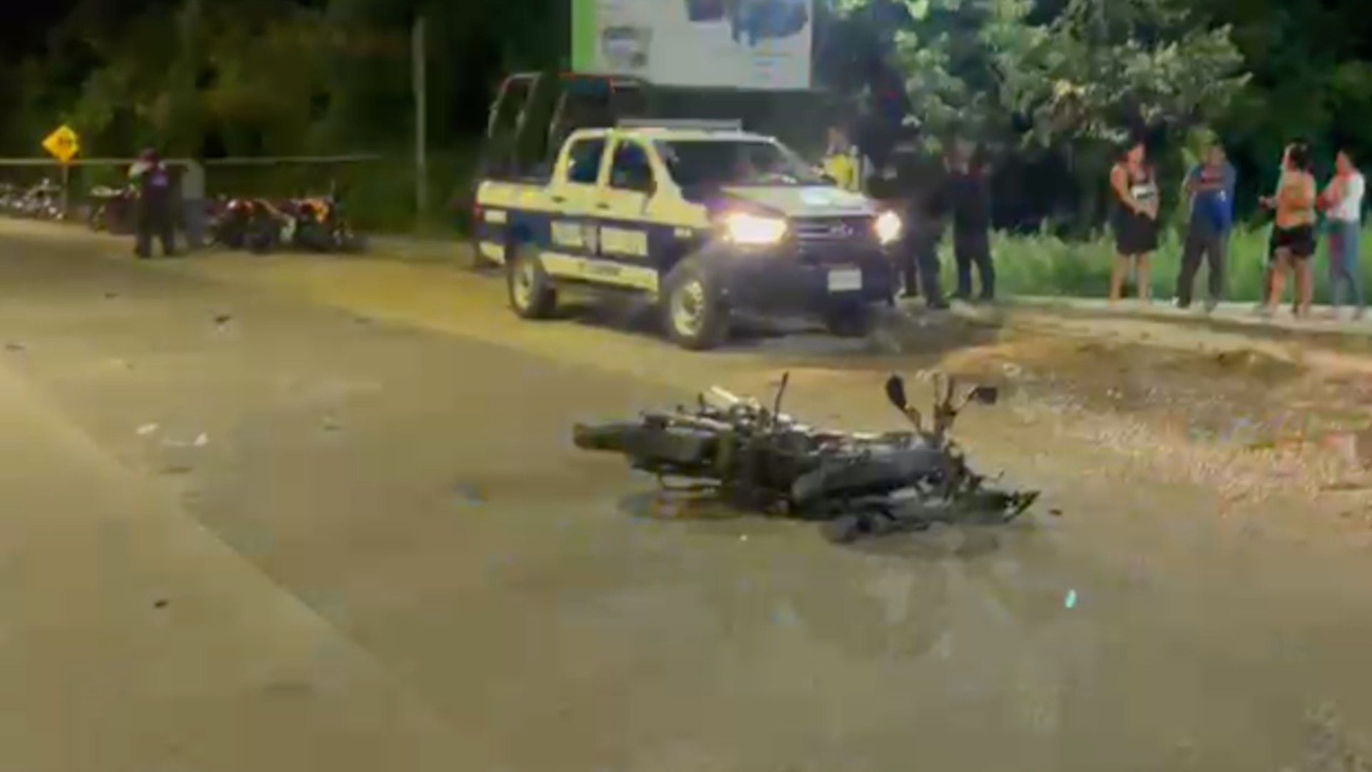 Padre e Hijo Mueren Accidente Motocicleta tras Chocar Contra Taxi en Oteapan Zona Sur de Veracruz