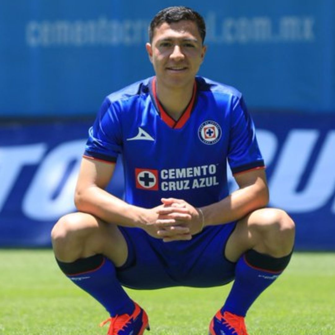 Andrés Montaño es considerado una 'joya' dle futbol mexicano. Foto Cruz Azul