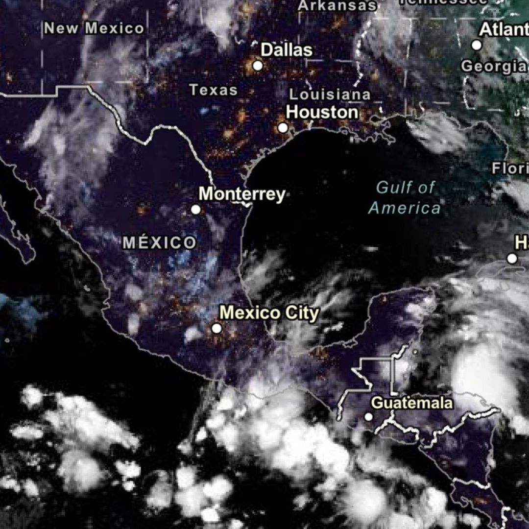 Mapa de la trayectoria de Flossie en el Pacífico mexicano