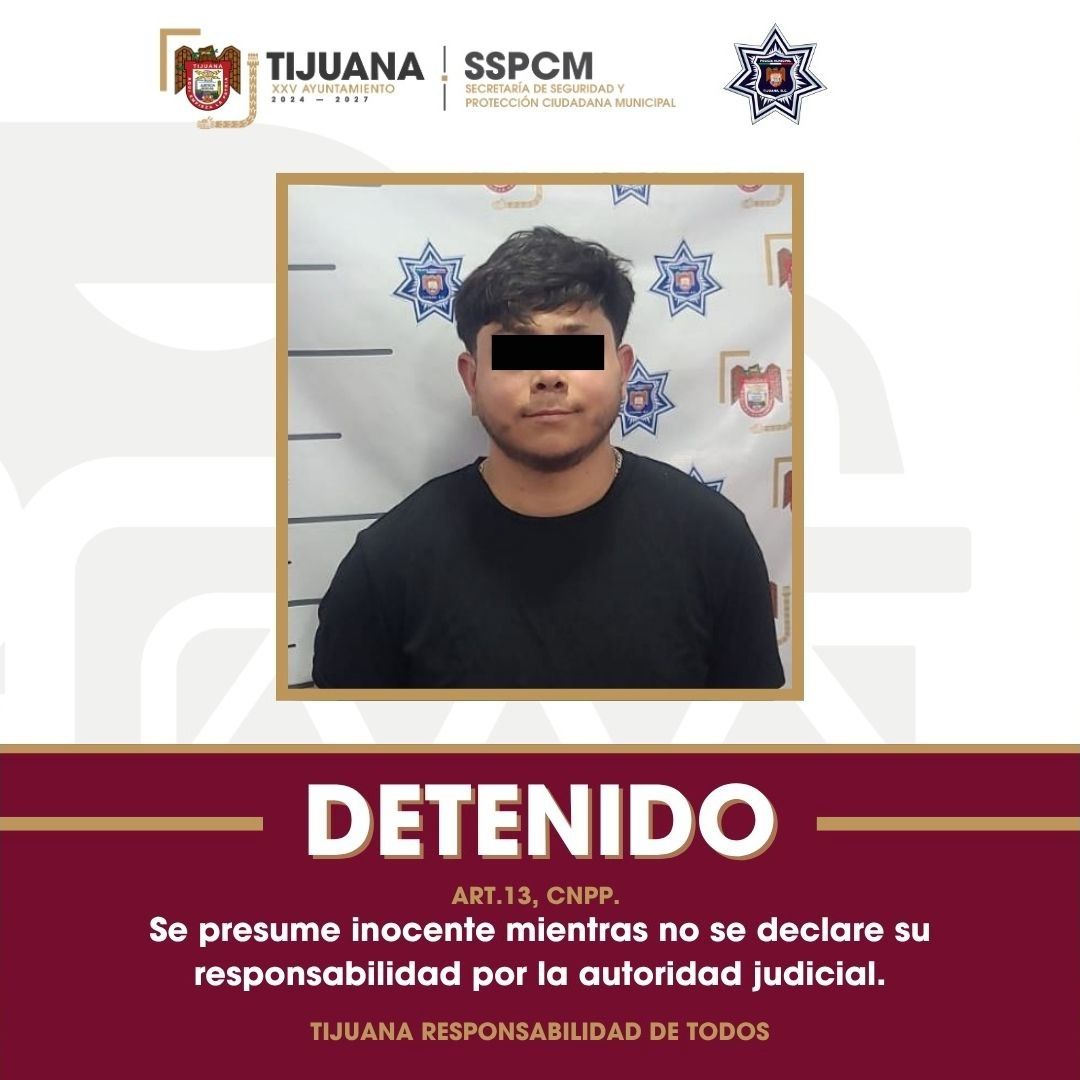 Empleado de Cine en Plaza Recreativa de Tijuana es Detenido por Golpear a Estudiante
