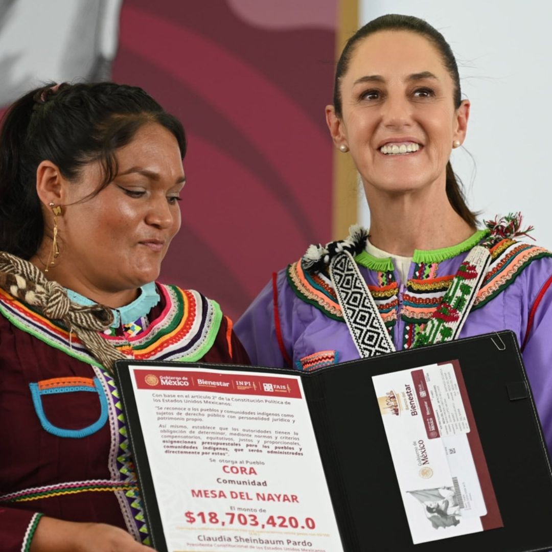 Sheinbaum Entrega por Primera Vez Recursos de Manera Directa a Comunidades Indígenas