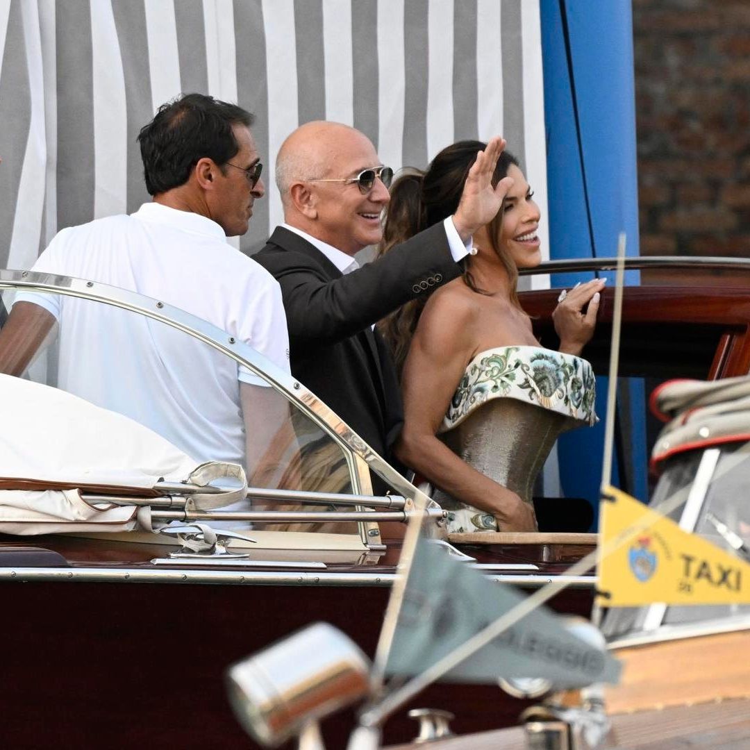 Jeff Bezos y Lauren Sánchez