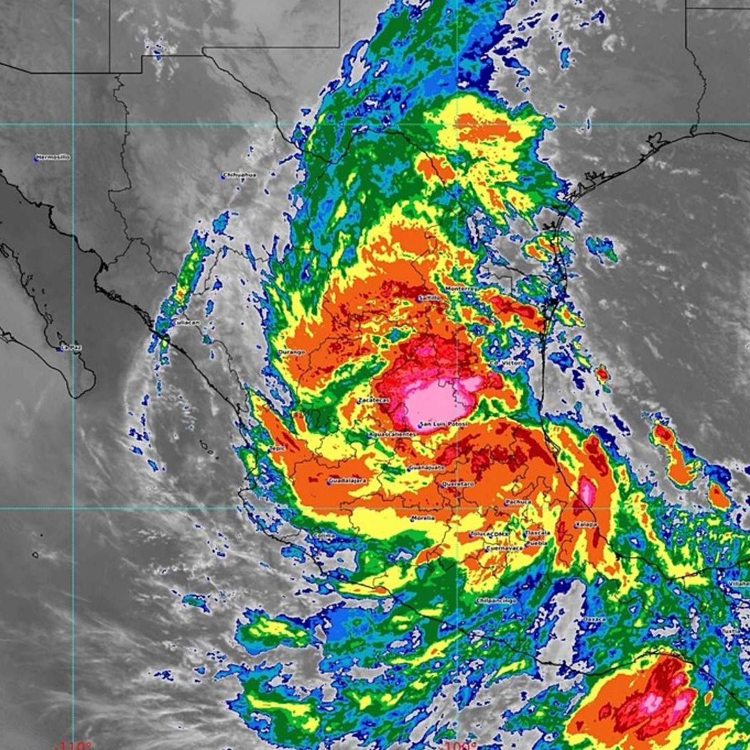 Tormenta Tropical Alberto Toca Tierra en Tamaulipas