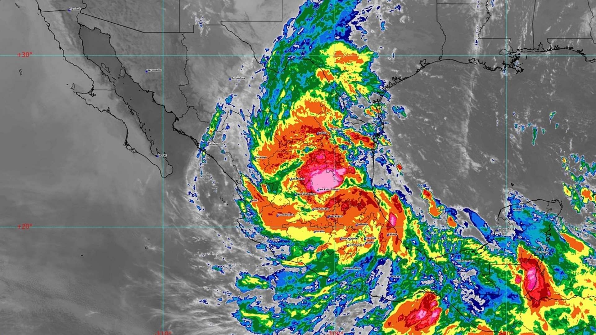 Tormenta Tropical Alberto Toca Tierra en Tamaulipas
