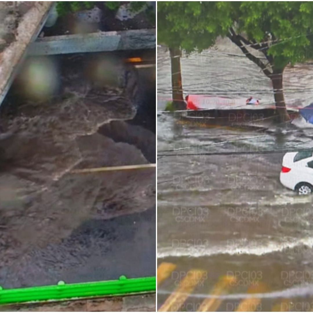 Lluvias en CDMX Hoy ameritan alerta púproura