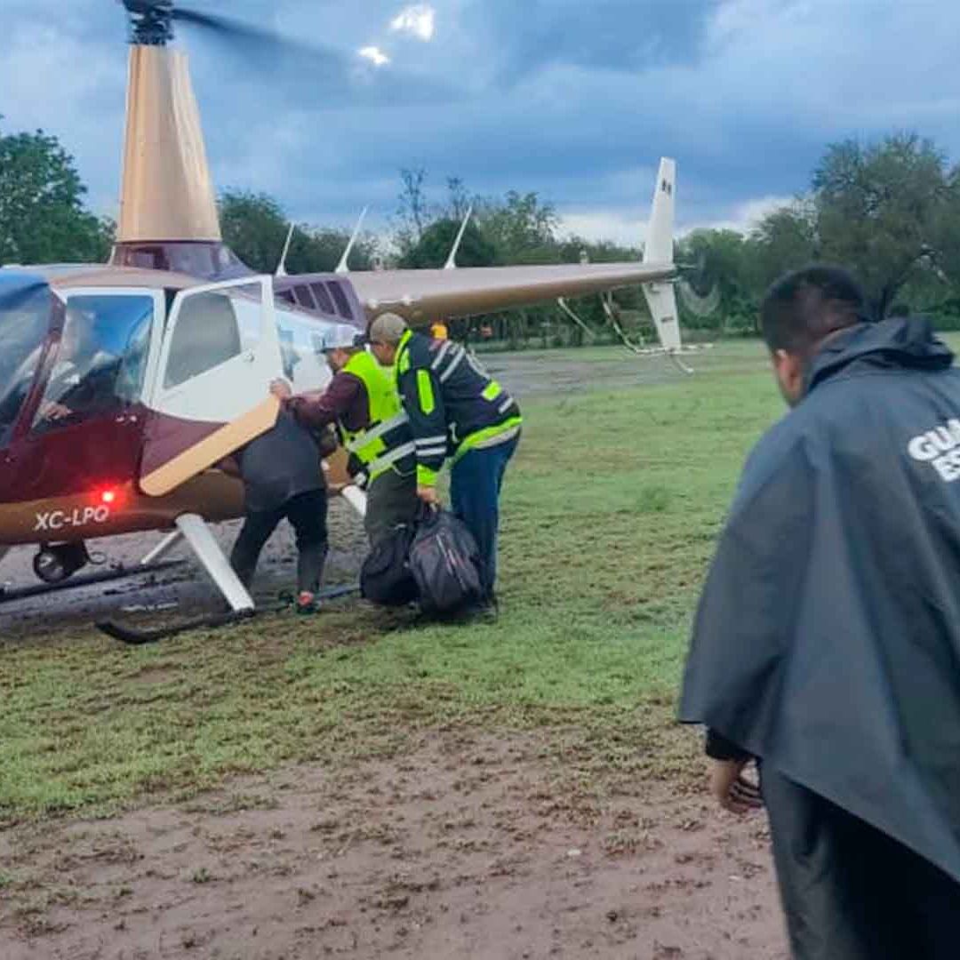 Evacuan a 25 Personas por Crecida del Río Purificación en Tamaulipas