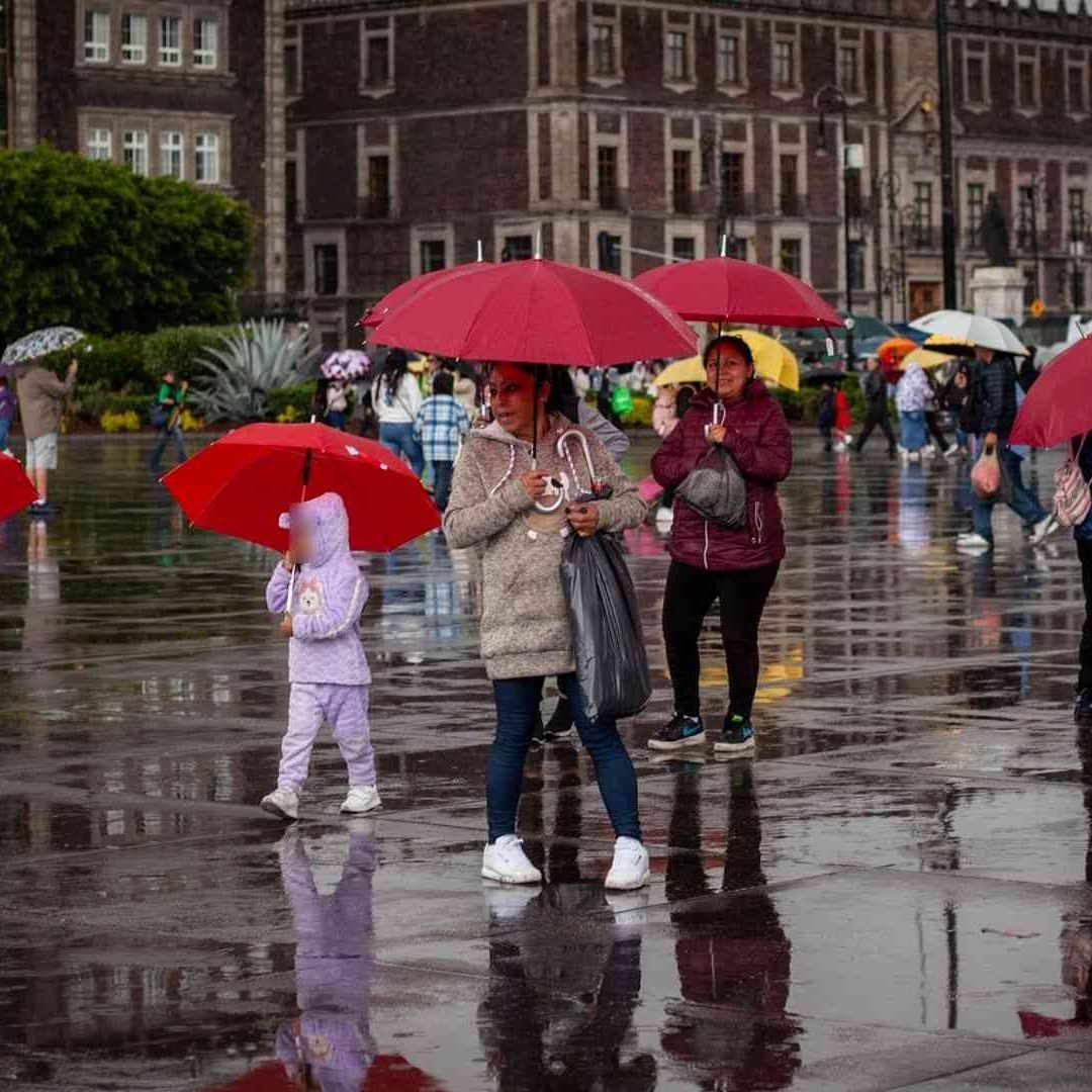 Lluvia en la Ciudad de México