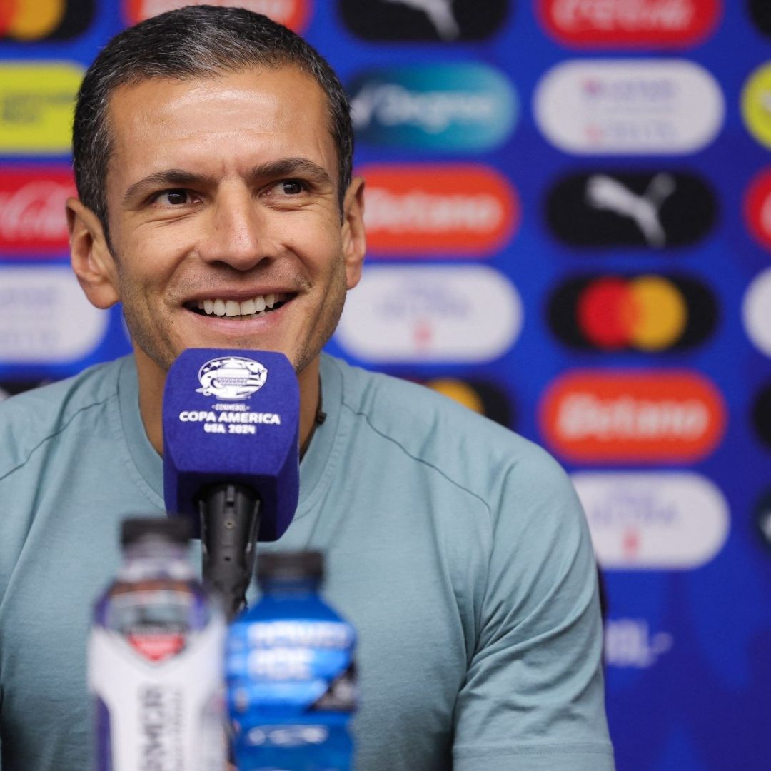 Jaime Lozano está confiado de trascender con México en la Copa América. Foto AFP