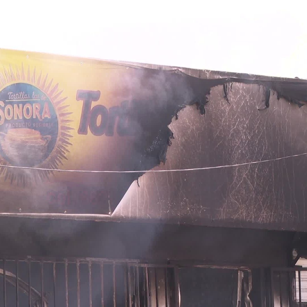 Se Incendia Tortilleria en Colonia San Ángel en al Sur de Hermosillo