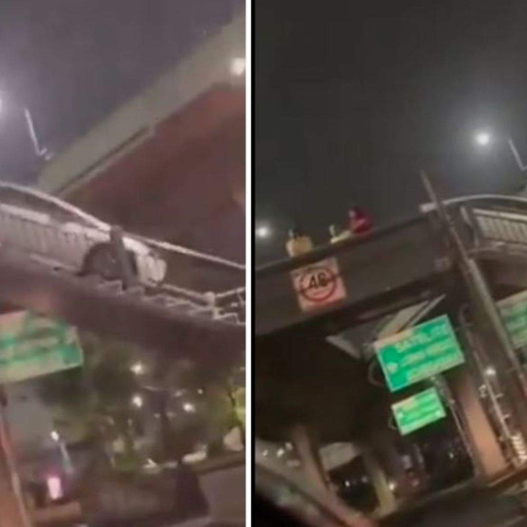 El conductor del vehículo solo tuvo que pagar el costo por el servicio de arrastre que le brindó la policía municipal de Naucalpan