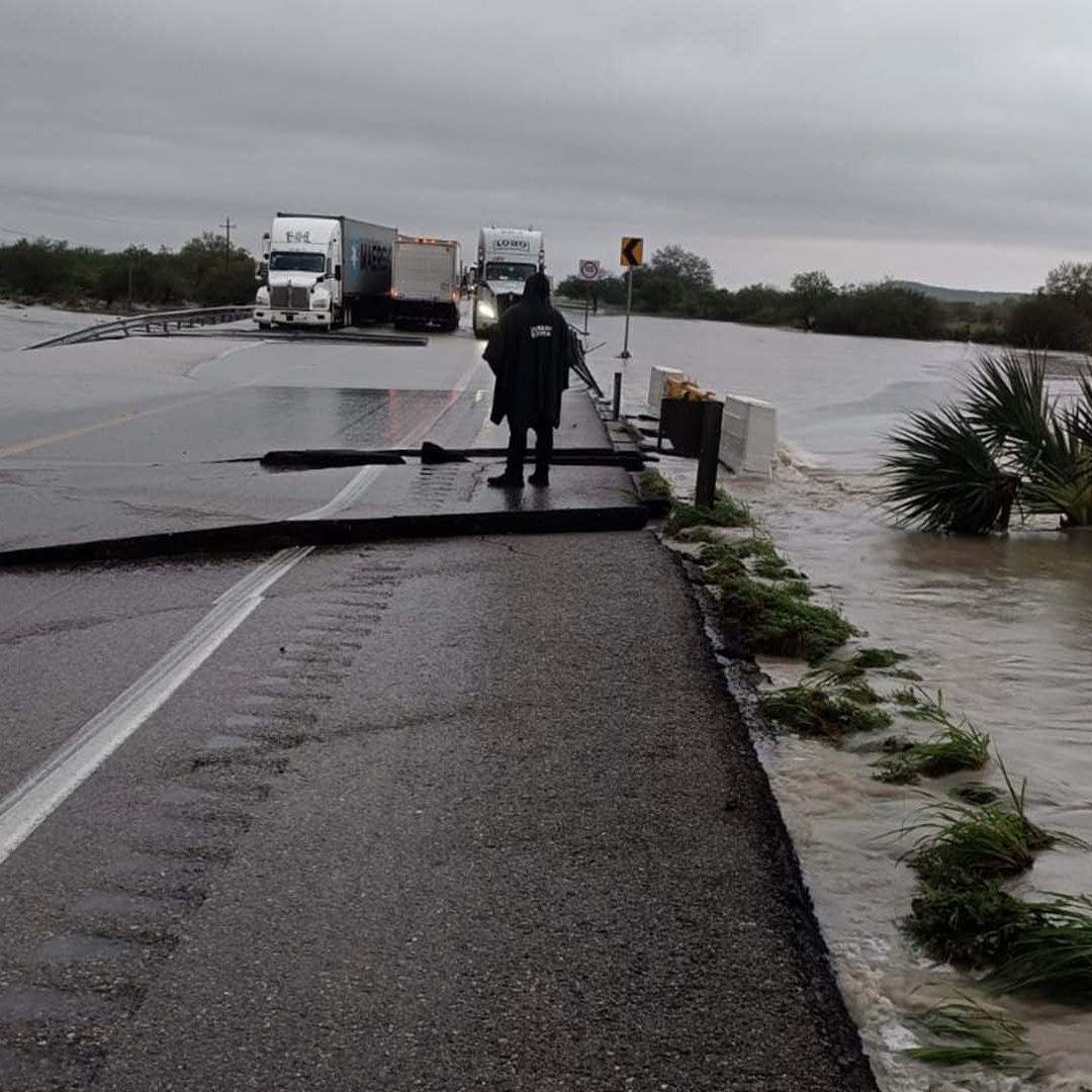 Cierran Carretera de Tamaulipas por Fracturas en el Pavimento; Esto Sabemos