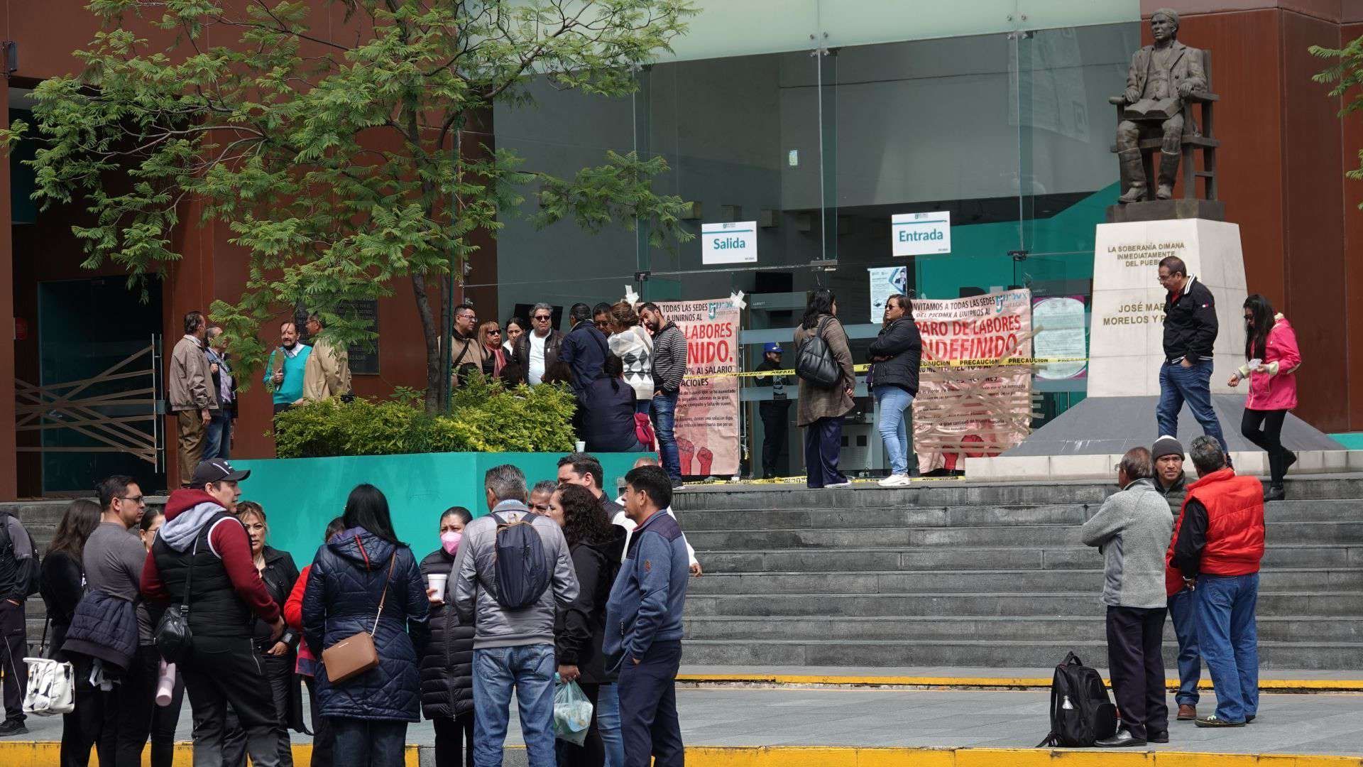Paro de trabajadores del Poder Judicial