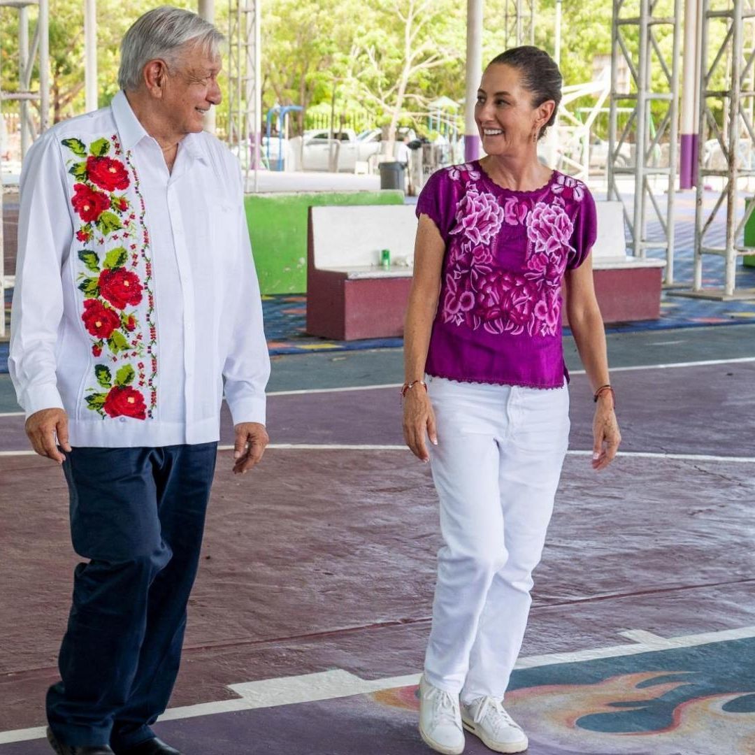 El presidente de México felicitó a Claudia Sheinbaum por su cumpleaños 62