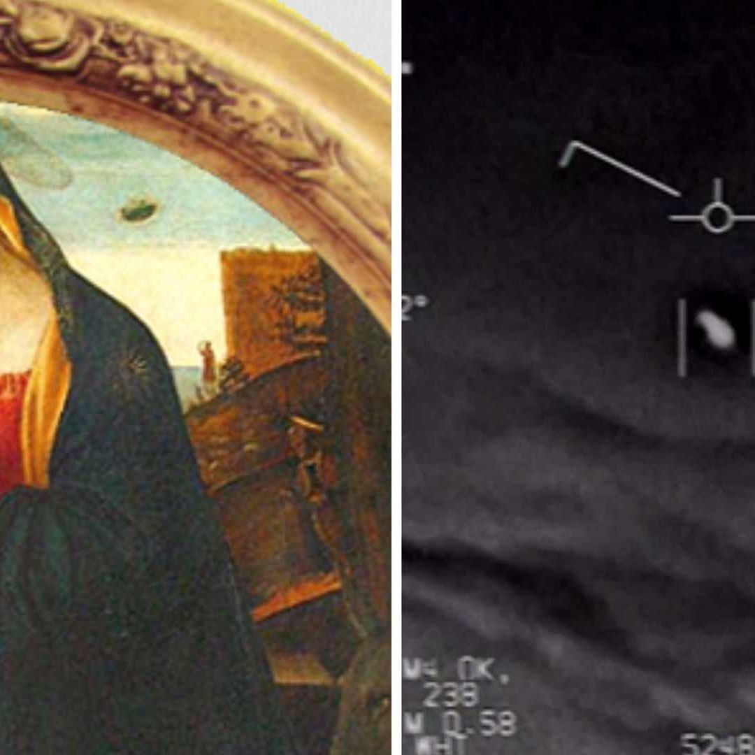 ¿Aparecen ovnis en varias pinturas importantes de la Historia?