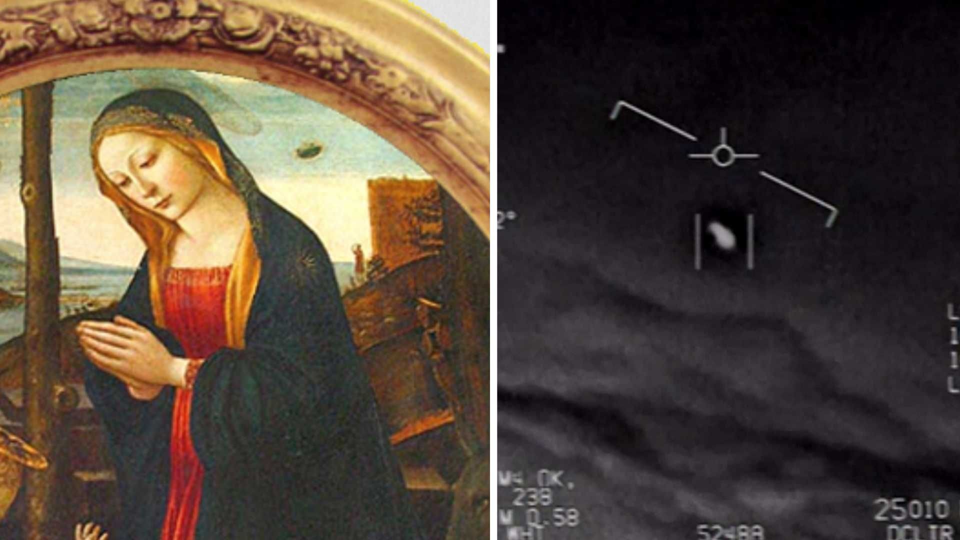 ¿Aparecen ovnis en varias pinturas importantes de la Historia?