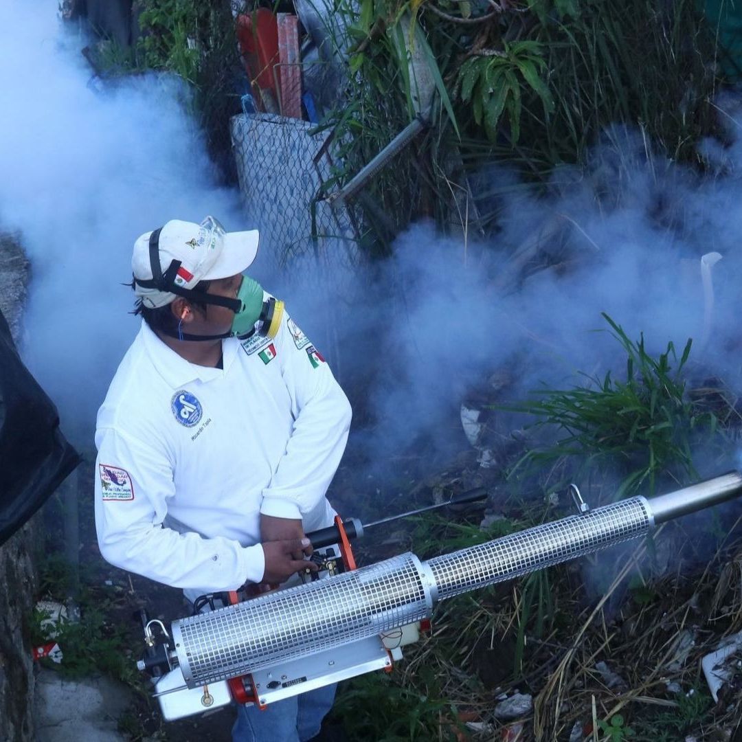Termonebulizacion por casos de dengue